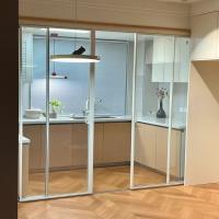Premium Weather Resistance Aluminum Narrow Frame Sliding Door with Tempered Glass