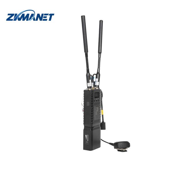 Rugged IP66 20-30km Video Data Voice Transmission Handheld Manpack MESH  Radio