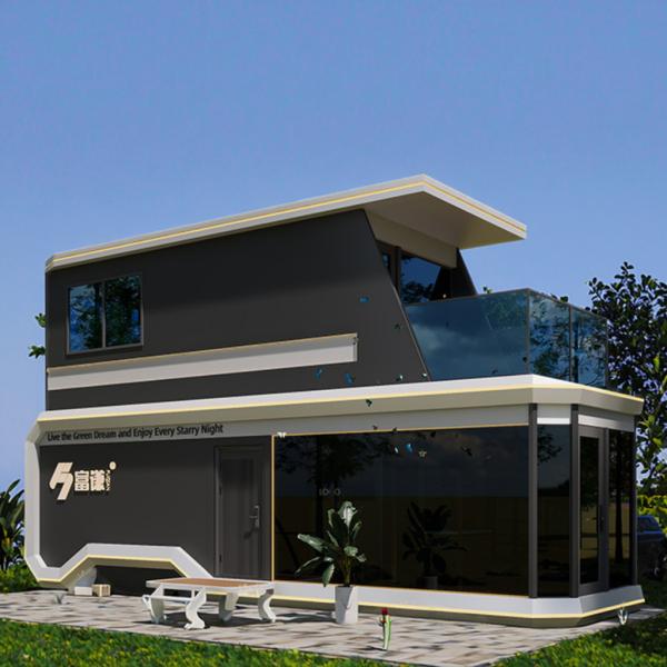 12 Kw Power Space Tiny Capsule House For Diversified Prefabricated Construction Fields