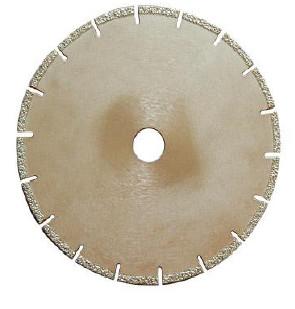 Vacuum Brazed Diamond Concrete Cutting Blades Suitable For Bridge / Hand Saw