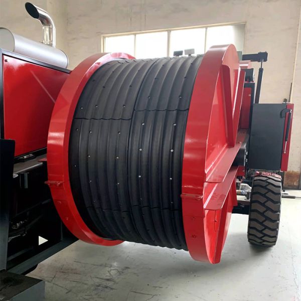Overhead Transmission Line Cable Stringing Equipment 100KN Hydraulic Puller Tensioner for Conductor Pulling and Tensioning
