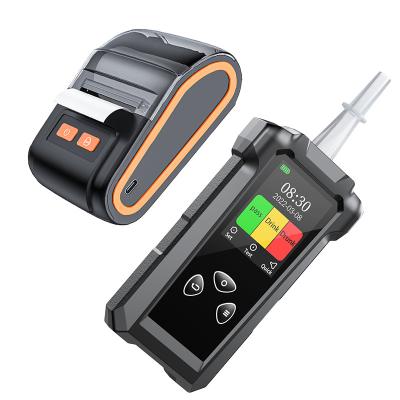 Lightweight Alcohol Breath Analyser With Printer 200000 Test Records Storage