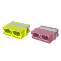 High Precision Duplex MPO Fiber Optic Adapter For Fiber  Connection Component
