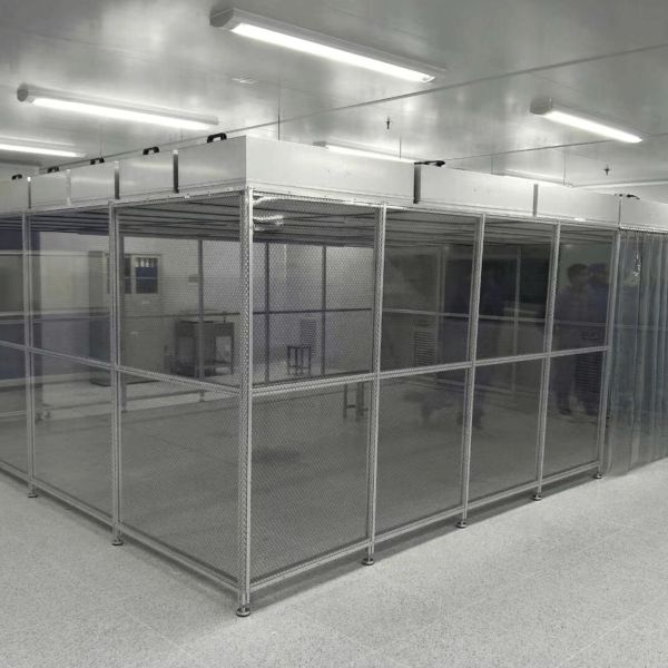 Portable Modular Clean Room Medical Clean Room System With Glass Door