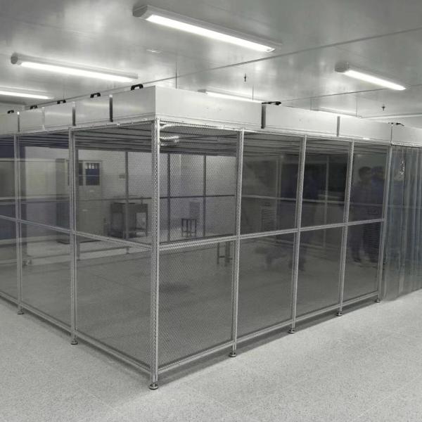 Class 100-10000 Gmp Modular Clean Room Industrial Portable Dust Free Room Customized