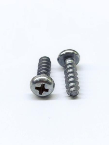 Zinc Nickel Alloy Phillips Pan Head Self Tapping Screws For Plastics M5*16