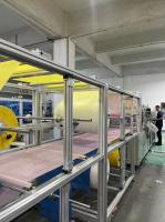 12KW Eficiência Automatização de Produção Ultrassônica Externa Trapezoidal Saco de Filtro de Eficiência Média Equipamento Mecânico