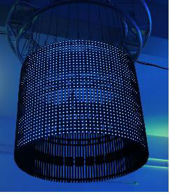 1R1G1B Full Color Electronic Led Curtain Display SMD3528 Lamp Flexible Design