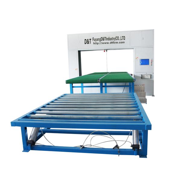 Revolving Blade Upright CNC Sponge Cutting Machine For Flexible Sponge