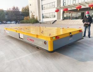 Omni Directional Industrial Steel Pipe Electric Transfer Cart Heavy Load