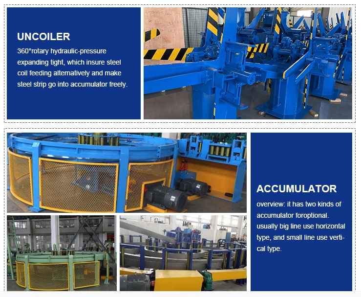 Stainless Steel SS Pipe Making Machine MS Square Tube Steel 1000kw