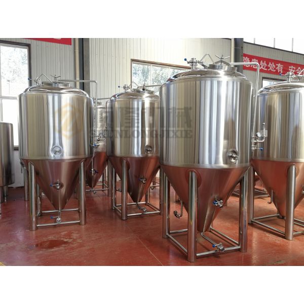Microbrewery 500l Beer Brewing Equipment Plc Control With 2 Vessels Brewhouse