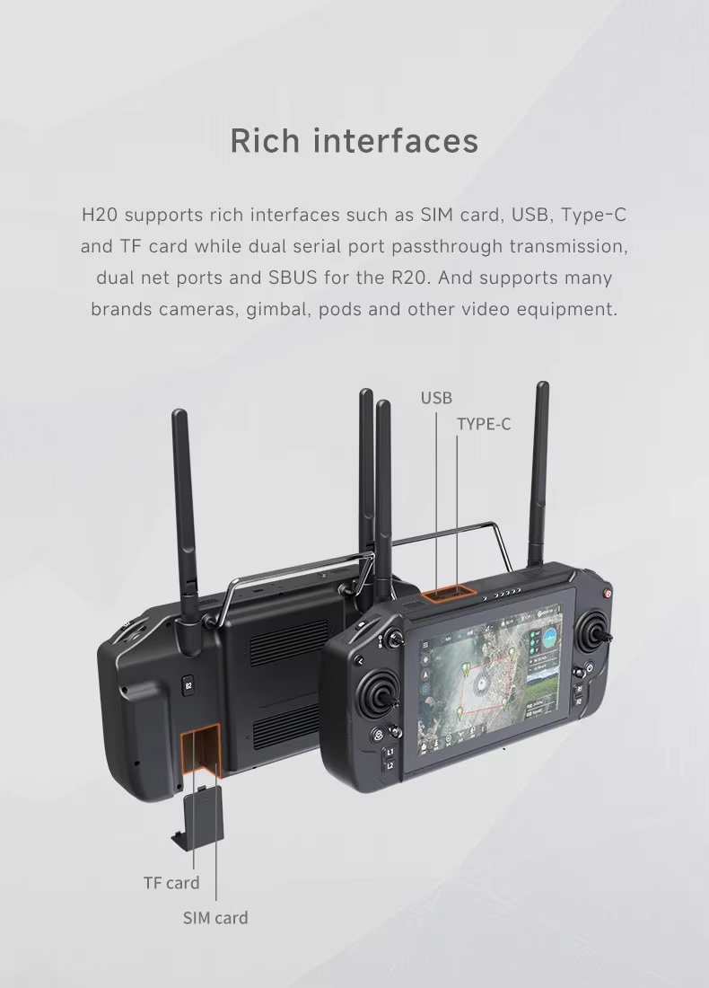 Skydroid H20 Agriculture Drone With Long Range Remote Controller Video Transmission Low Power Consumption