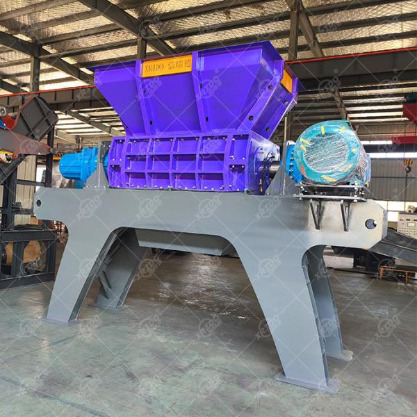 Car Bumper Shredder Industrial Double Shaft Shredder Waste Wood Plastic Double Shaft Shredder Machine Metal Crusher Machine