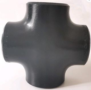 Oil Gas Process A420 WPL6 Seamless Carbon Steel Cross Pipe Fitting OD15mm