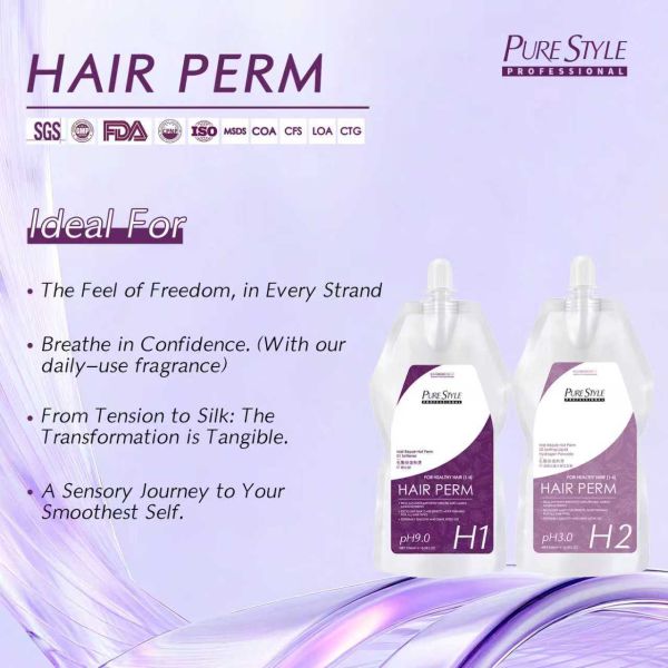 Purestyle Keratin Treatment  OEM Hair Perm Cream Hair Rebonding Straightening Cream Wholesale Hair Color Manufacturer