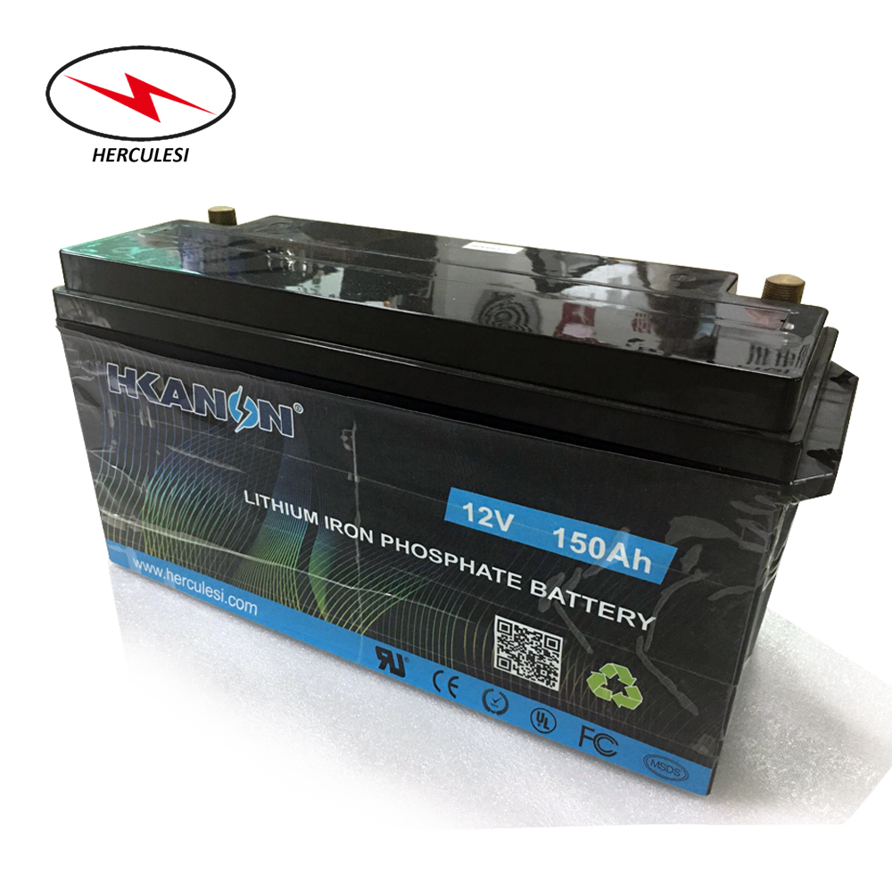 Глубокий блок батарей цикла LiFePO4 150ah 12V перезаряжаемые