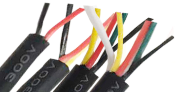 Customized 24AWG 28AWG Industrial Electrical Cable , 2- 5 Core Ul 2464 Cable