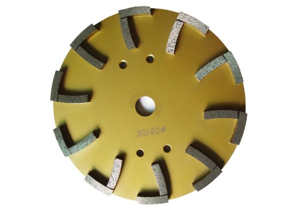 Floor Grinders L Seg Metal Bonded Diamond Grinding Wheel For Concrete