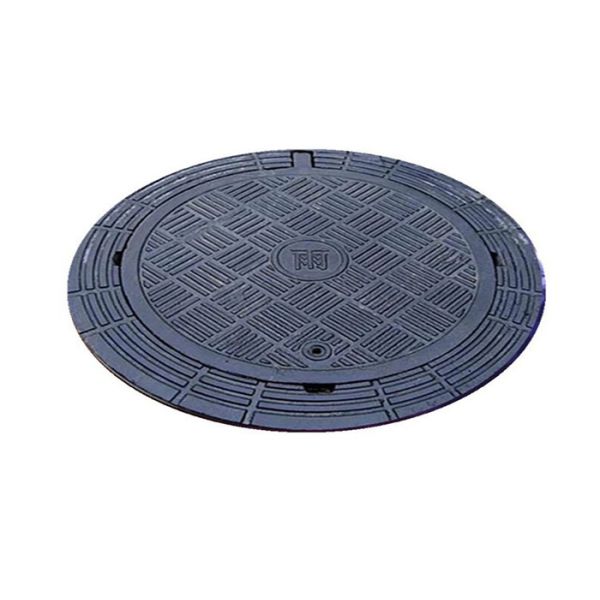Electrical Cast Iron Manhole Cover Burgla Rproof For Sidewalk / Highway