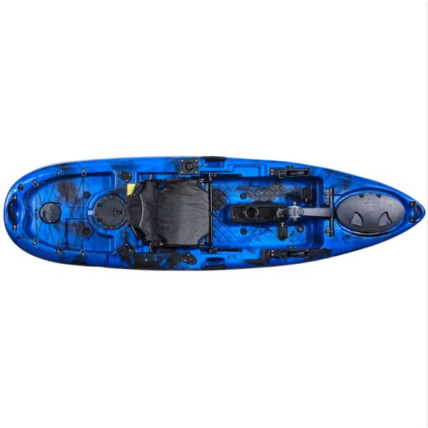 Best 10ft 3.16m 1 Paddler Pedal Power Motor Fishing Kayak With Pedal