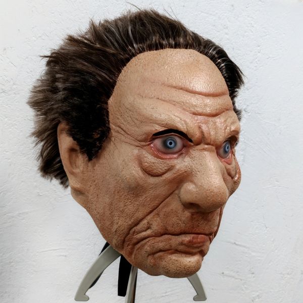 Authentic Human Facial Look Latex Mask for Stage Performances and Film Shoots - One Size Fit Most Theatrical Mask
