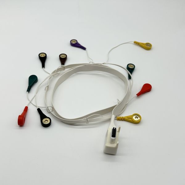 10 Lead Patient ECG Holter Cable For Mortara T12 10PIN