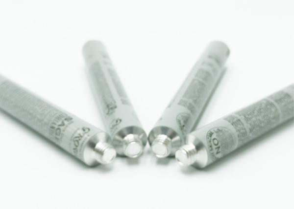 Thin Wall Aluminum Ointment Tubes Diameter 13.5MM For Lip Moisture Cream