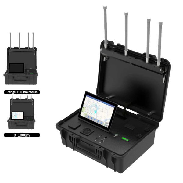 45MHz-6000MHz Coverage Anti Drone Detection System For Pilot Positioning Detection