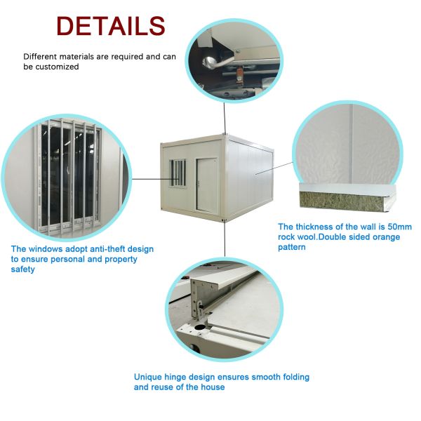 Украины Катастрофа Чрезвычайная ситуация Стальная квартира Складка Готовые конвейерные контейнерные дома