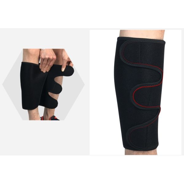 Breathable Sports Fitness Weightlifting Protective Shin Sleeve Calf Strap Wrap