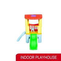 La maison de théâtre en plastique d'intérieur des enfants pour le certificat préscolaire de la CE EN71
