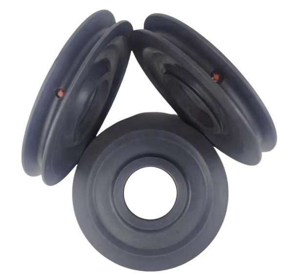 Zoomlion Crane Parts Ztc Nylon Jib Pulley Big Hook Pulley With Grease Nipple