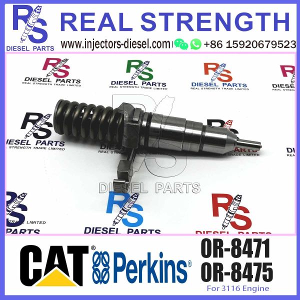 0R-8471 3116 Auto Parts Diesel Fuel Injector 0R-8471 Common Rail Injector 0R-8471
