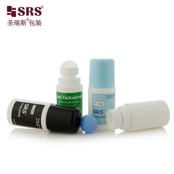 RPPC-60ML Eco-Friendly Custom PP PCR Plastic Roll-On Bottle Antiperspirant Gel Applicator