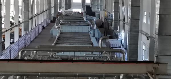 linha de produção do filme de 1200mm BOPP