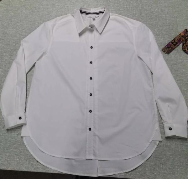 Blouses 100% cotton with stretch Spandex fabrics for Women