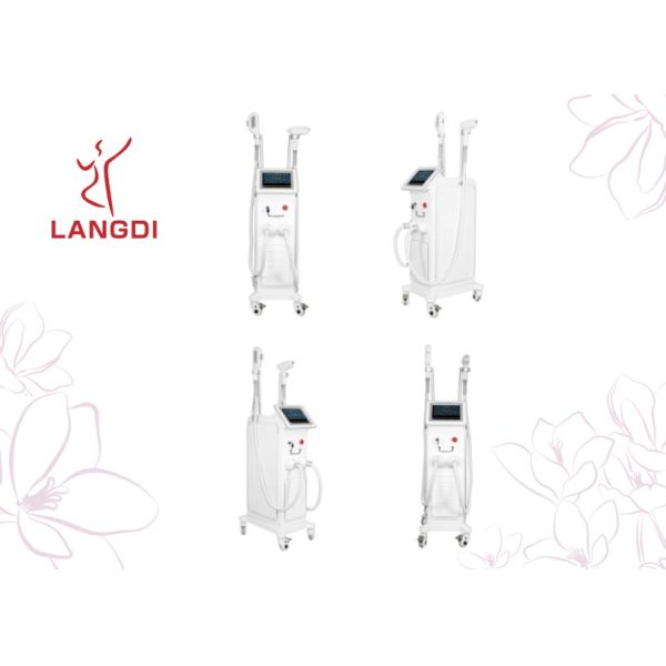 2 Handpieces Ipl Shr Elight Epilator Hair Removal Machine For Beauty Salon