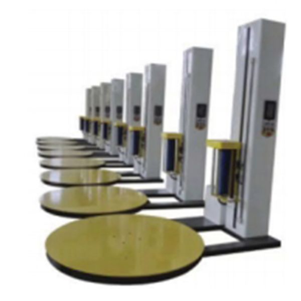 Máquina para envolver películas de cuatro lados sin paletas