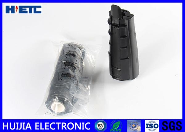 Coaxial Cable Enclosure Slim Lock Closure , IP68 Weatherproof Slim Lock Fibre Optic Jointing