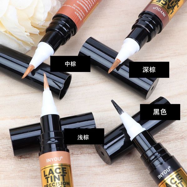 5ml Wig Concealer Pen Precisely Tinting Brush Applicator Seamless Look Lace Tint Pen
