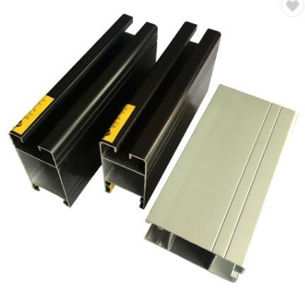 6061-T5 Aluminum Door Extrusion Square Shaped Window Frame Extrusions