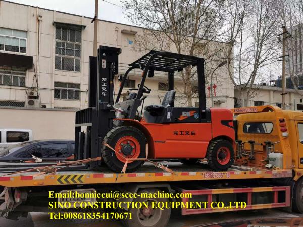 Compact Diesel Forklift Truck Seated Operation Electric Reach Truck Forklift