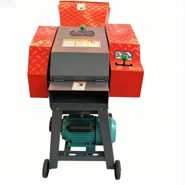 Carbon Steel Chaff Cutter Machine Wear Resistant Livestock Feed Chopper Machine