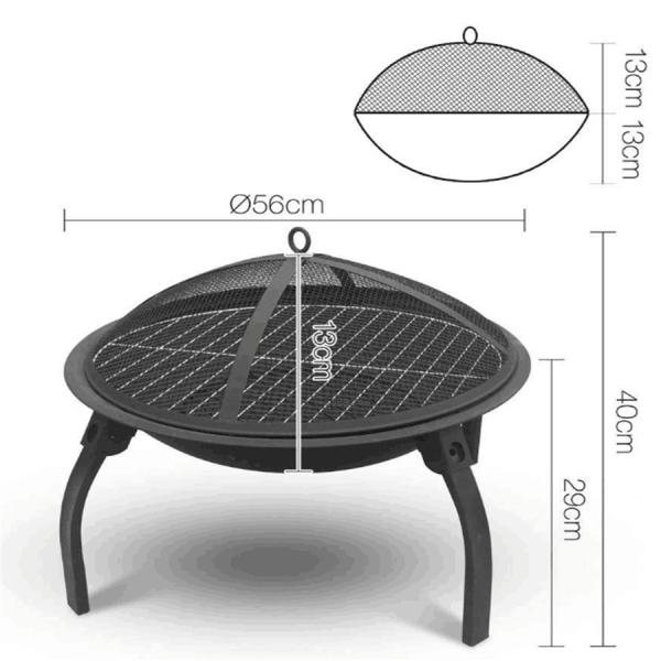 Amazon Patio BBQ Grill fire pit wood burning outdoor fire bowls