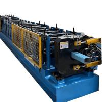 Roofing Water Gutter Roll Forming Machine, Máquina de bajada de aguas de acero cuadrada