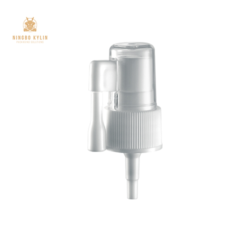 Pharmaceutical Throat Mist Spray Caps , K310B Multifunctional Fine Mist Spray Top