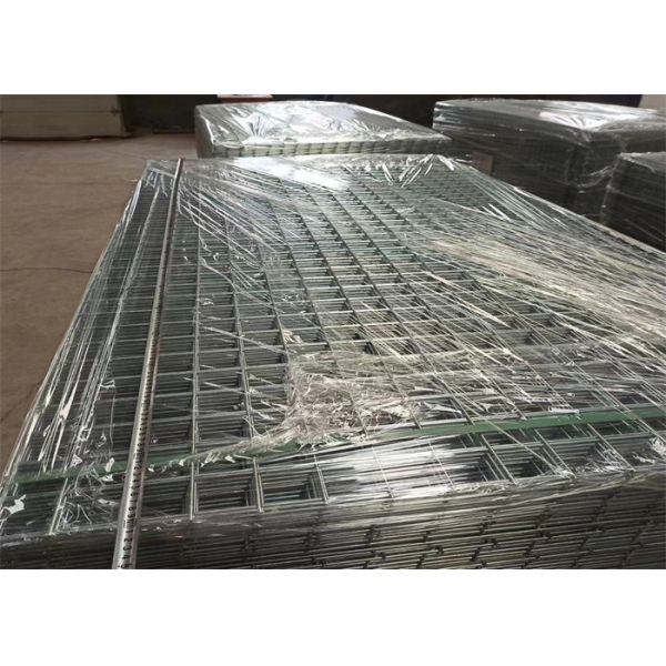 8x4FT Welded Wire Mesh Panels Galvanised Steel Grid Fence Sheet Metal