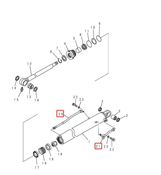 Construction Works PC60 Excavator Iron Pipe for Hydraulic System Distributor Boom Pipe