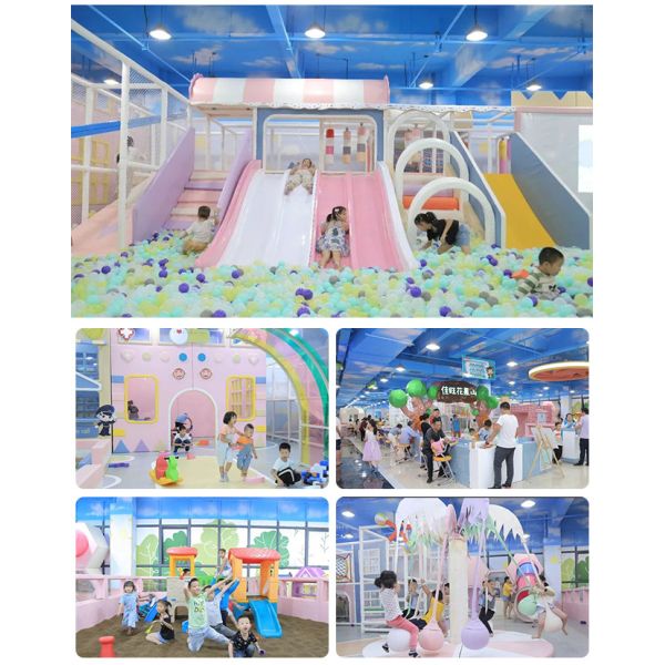Jungle Theme Kids Center Play Games Facilities Indoor Playground Equipment For Kids